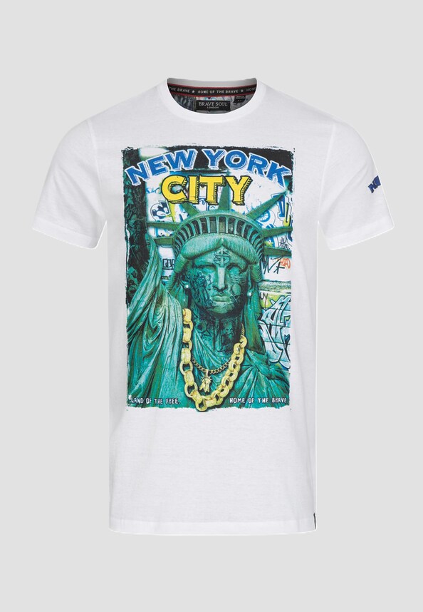 Brave Soul Herren T-Shirt-0