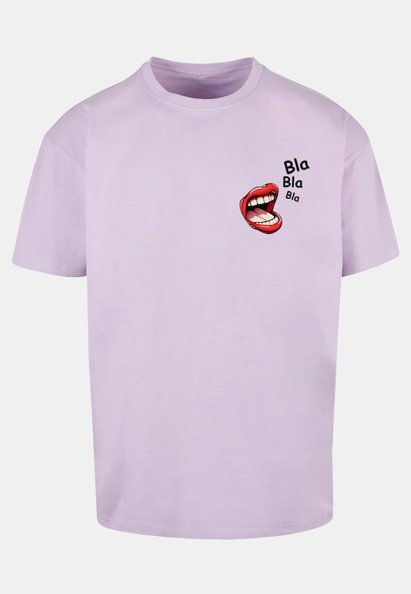 Bla Bla Bla Comic Heavy Oversized Tee-4