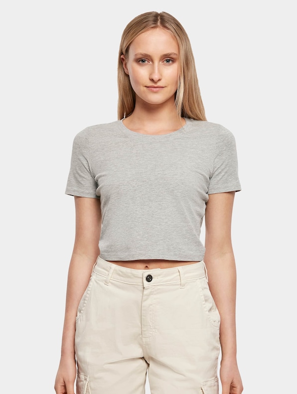 Ladies Cropped Tee-2