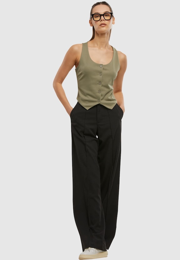 Ladies Jersey Vest-3