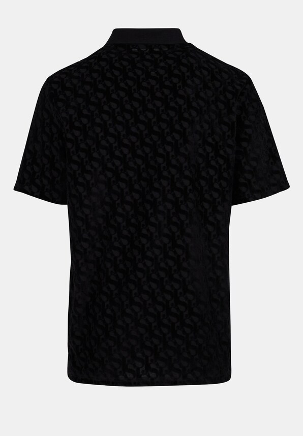 Monogram Logo Devoré Velours-6