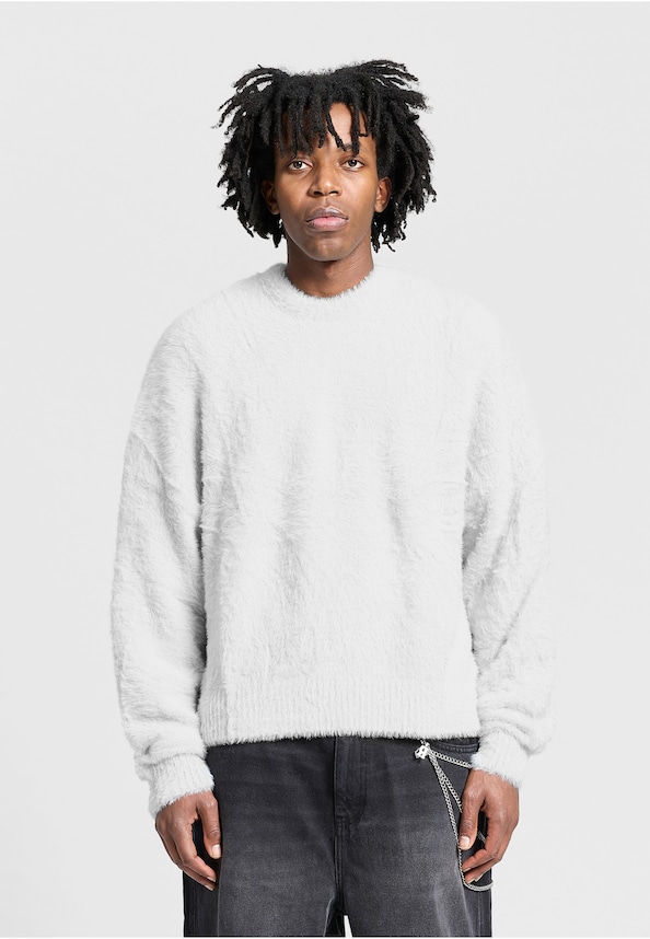 Essential Furry Knit Sweater-0