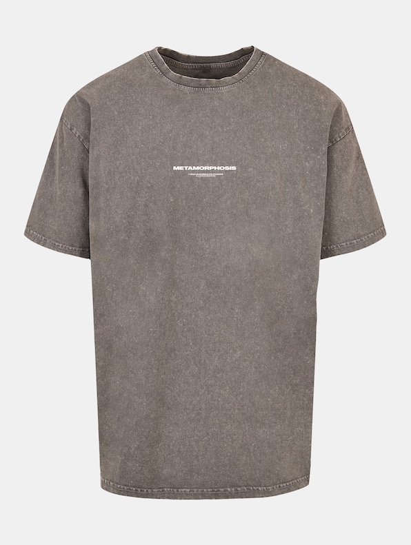 METAMORPHOSE V.4 Acid Washed Heavy Oversized Tee-3