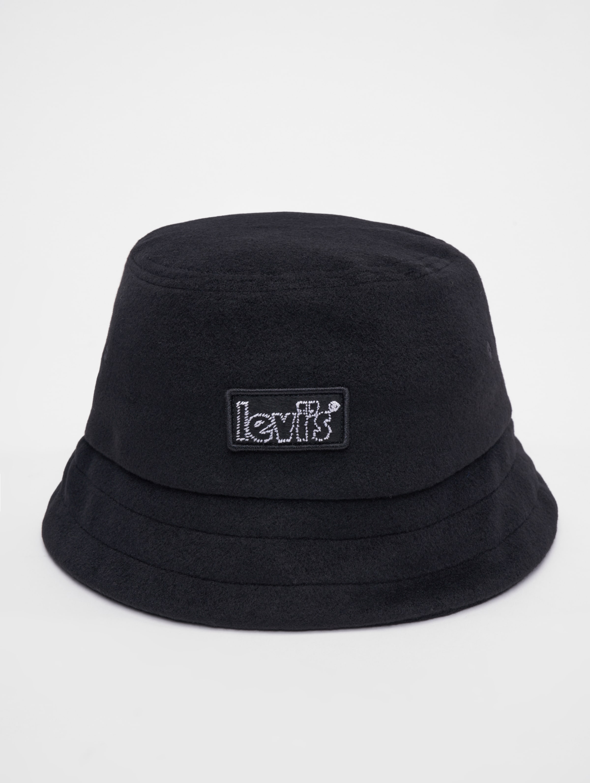 Levi's Levis Cozy Bucket Hat Frauen,Männer,Unisex op kleur zwart, Maat S