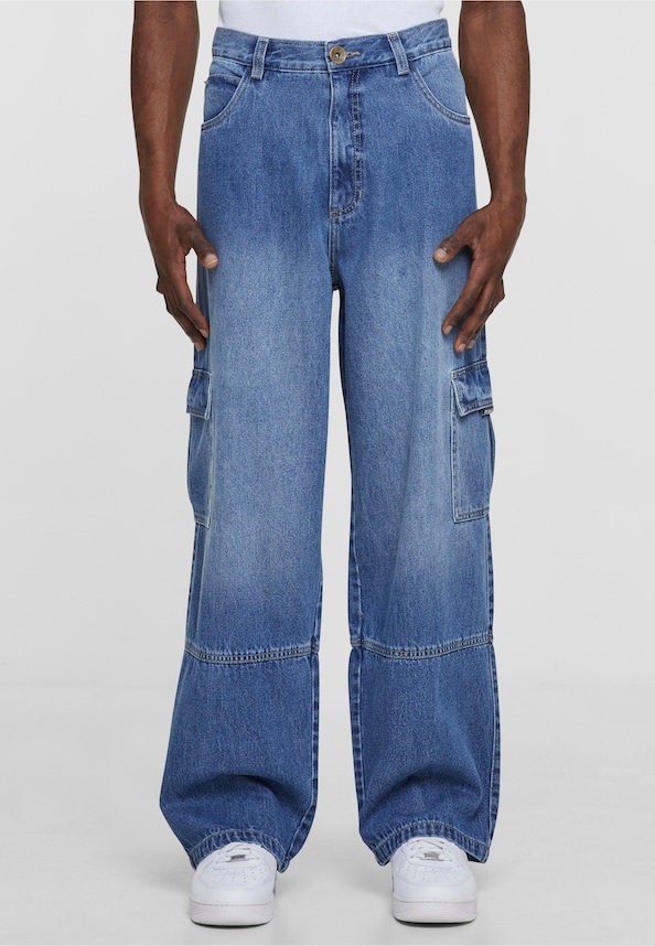Southpole Cargo Denim Pants-0