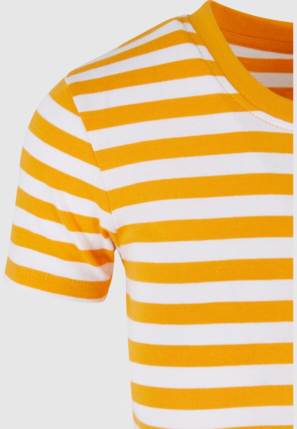 Ladies Short Striped Tee-10