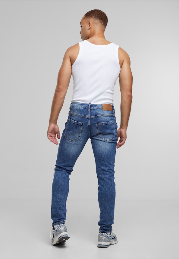 JULIO RIPPED SLIM FIT JEANS-4