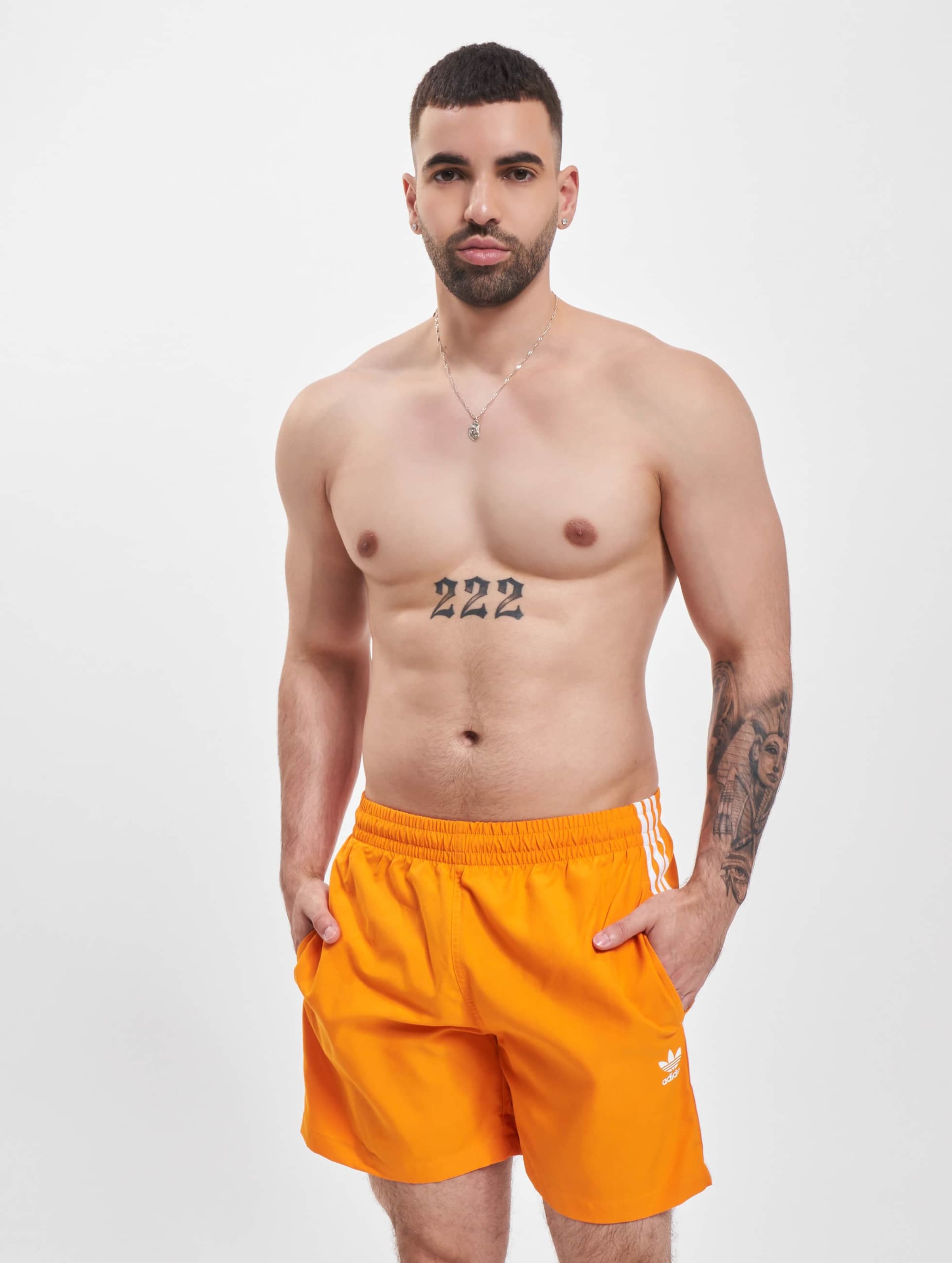 Short de bain online adidas orange