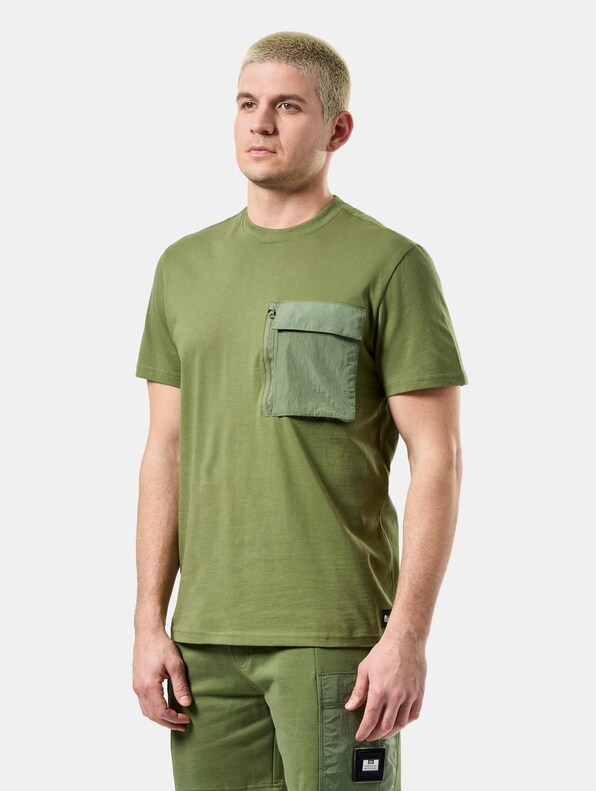 Weekend Offender TAKAJI PARACHUTE POCKET TEE-0