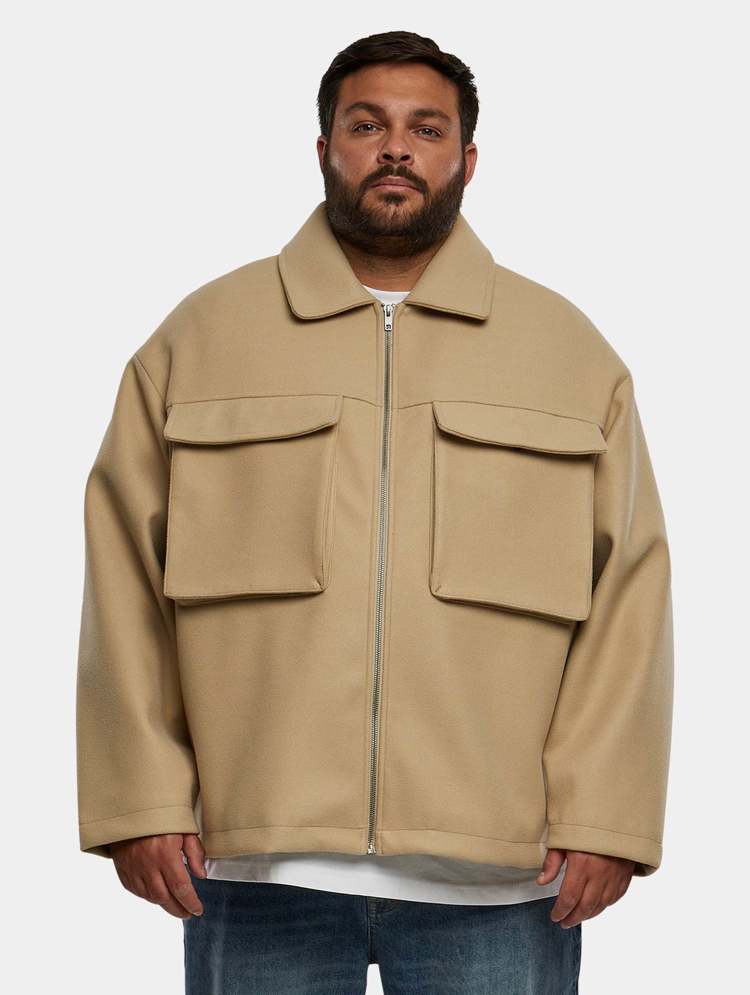 Urban Classics - Big Pocket Blouson Jacket - XL - Beige