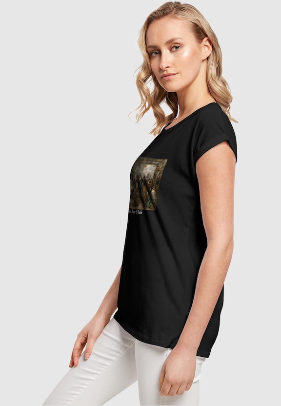 Ladies Club New Extended Shoulder Tee-2