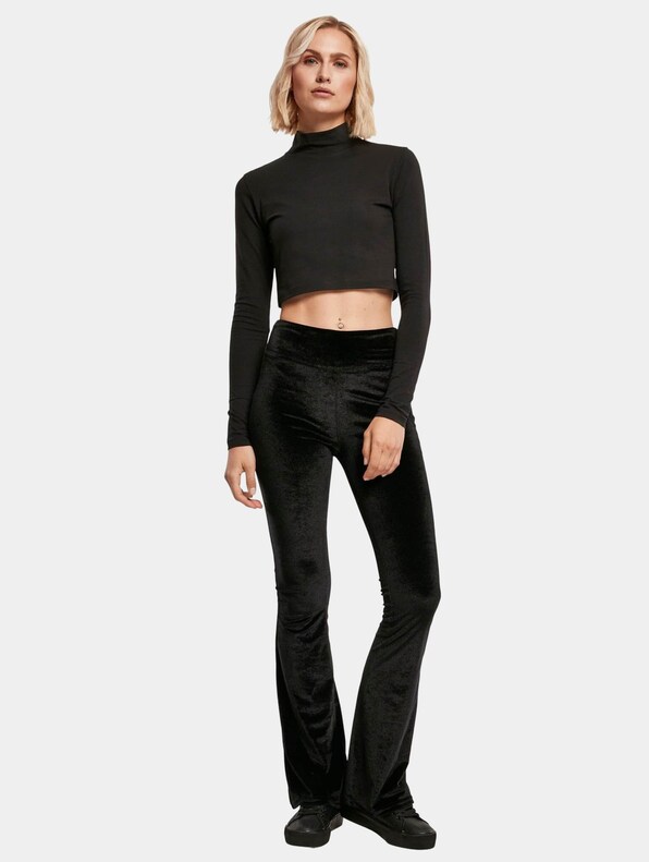 Ladies Organic Cropped Turtelneck -3