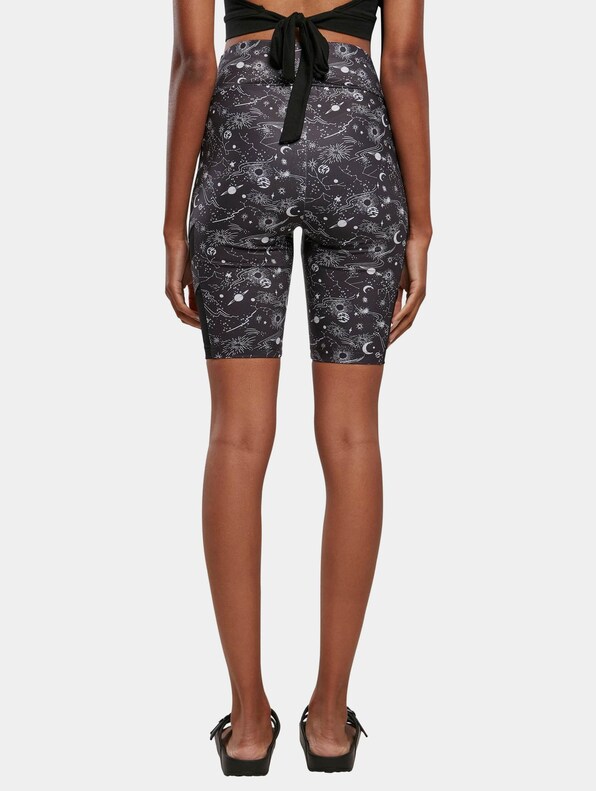 Ladies High Waist Tech Mesh Aop Cycle-1