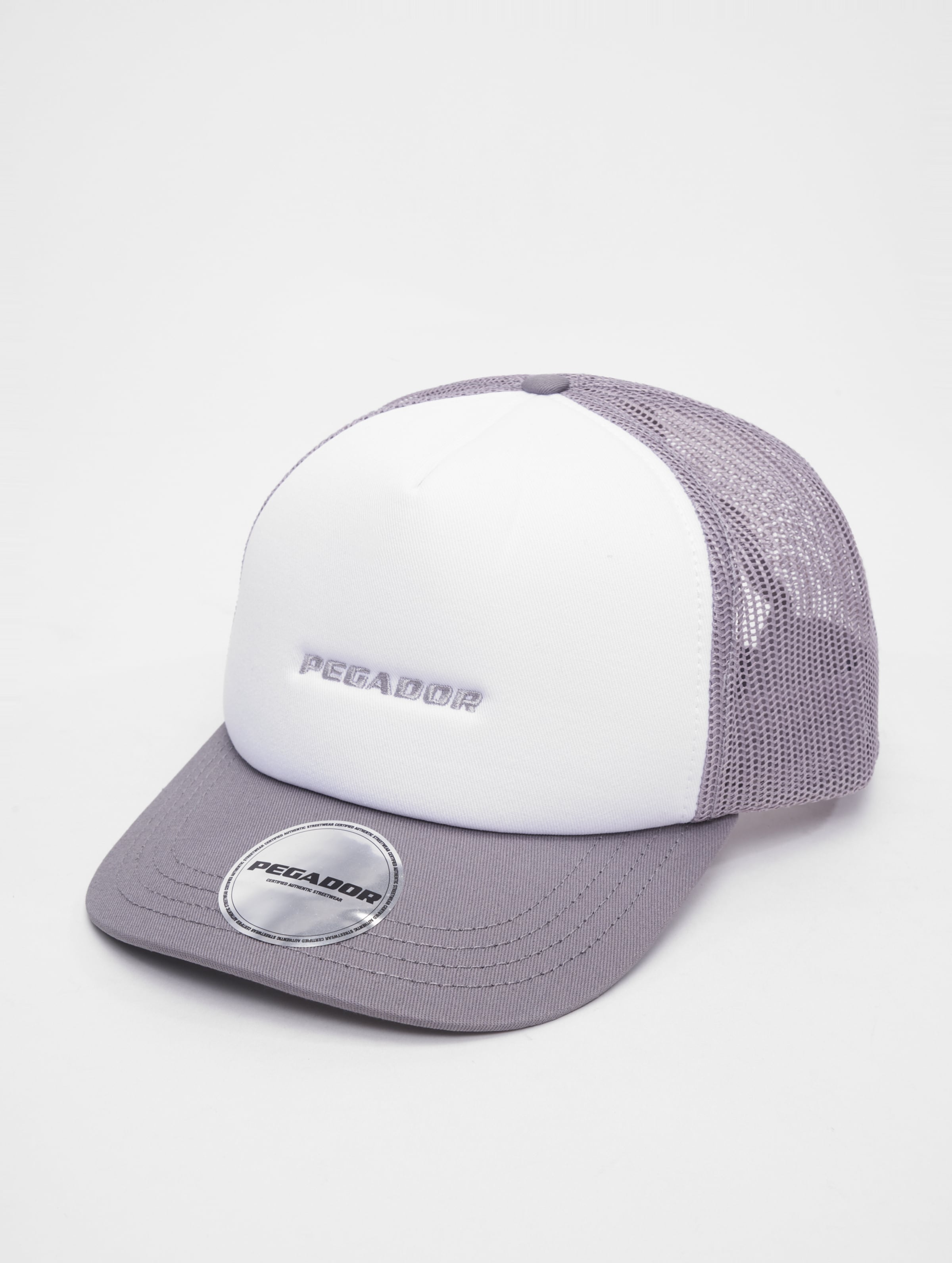 PEGADOR Logo Baseball Trucker Cap Frauen,Männer,Unisex op kleur grijs, Maat ONE_SIZE