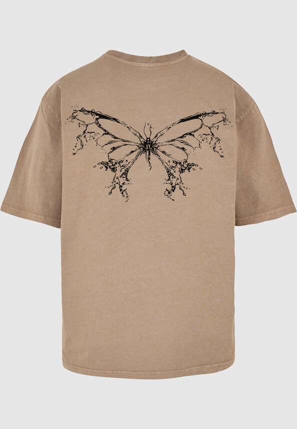 LY ACID WASHED TEE - BUTTERFLY V.3-3