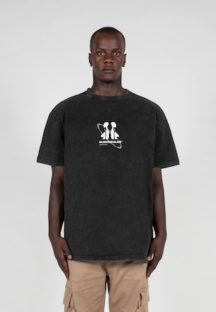 Circle x Acid Washed Heavy Oversized Tee