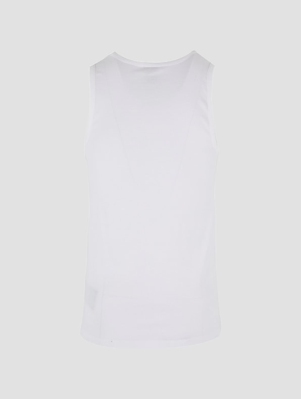 K1X Logo Tank white L Tank Tops-5