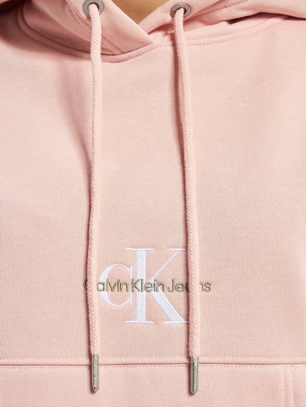Calvin Klein Monogram Logo Hoody Pink Blush-4