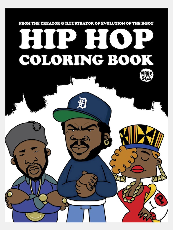 Hiphop Coloring Book-0