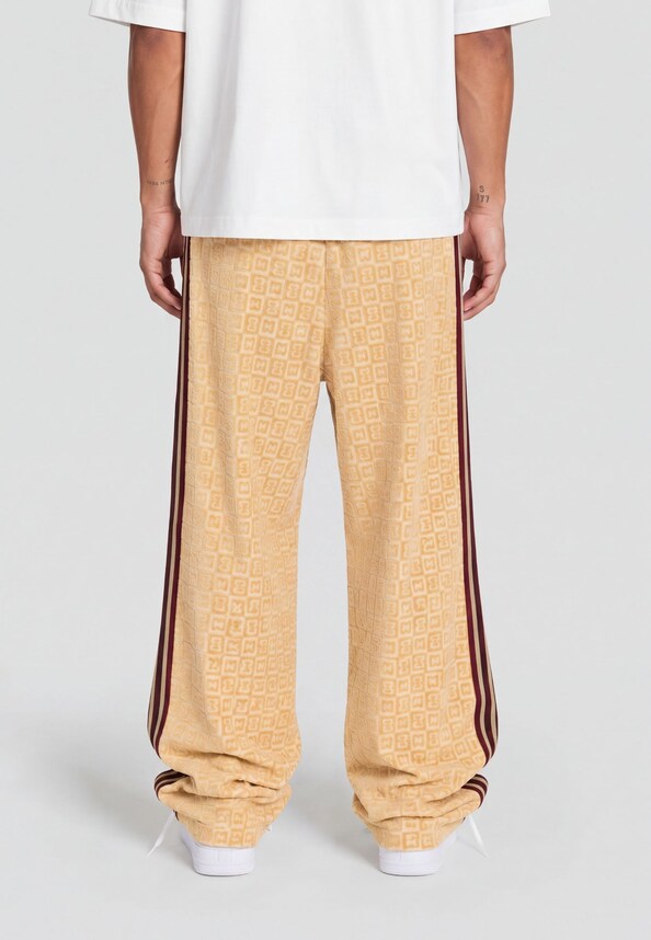 Velours Checkerboard Trackpants-1