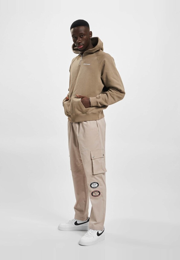 Logo Oversized Halfzip-3