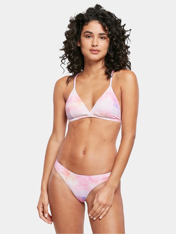 Ladies Tie Dye Triangle Back-4