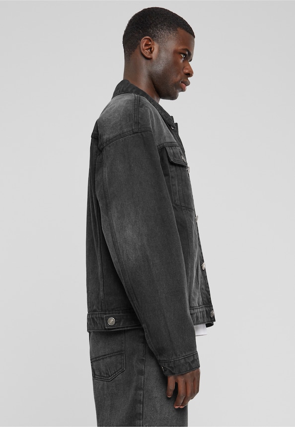 Heavy Ounce Boxy Denim Jacket-3
