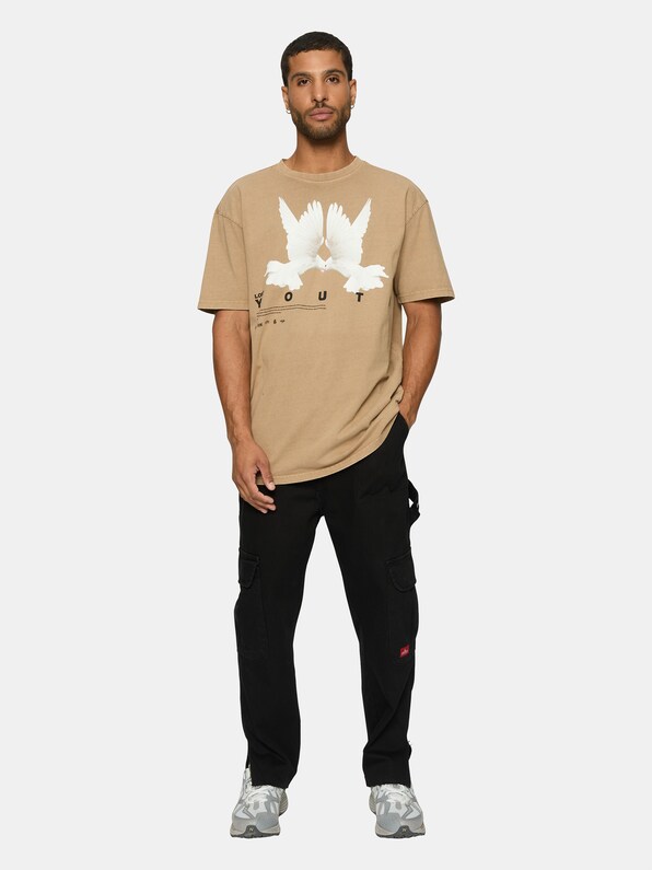 LY ACID WASHED TEE DOVE-2