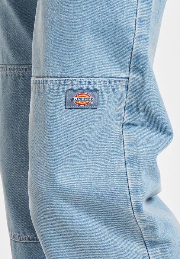 Double Knee Denim Straight Fit-3