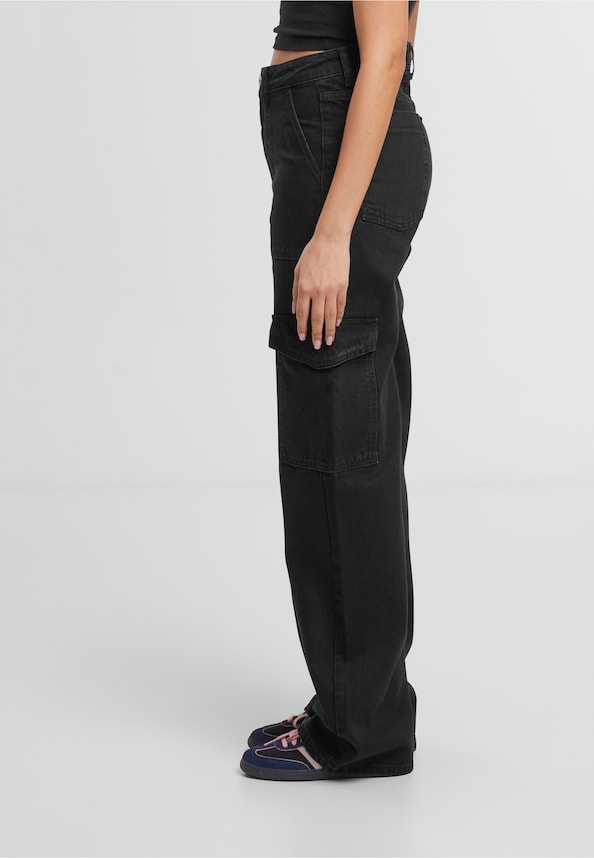 Lona Cargo Jeans-2