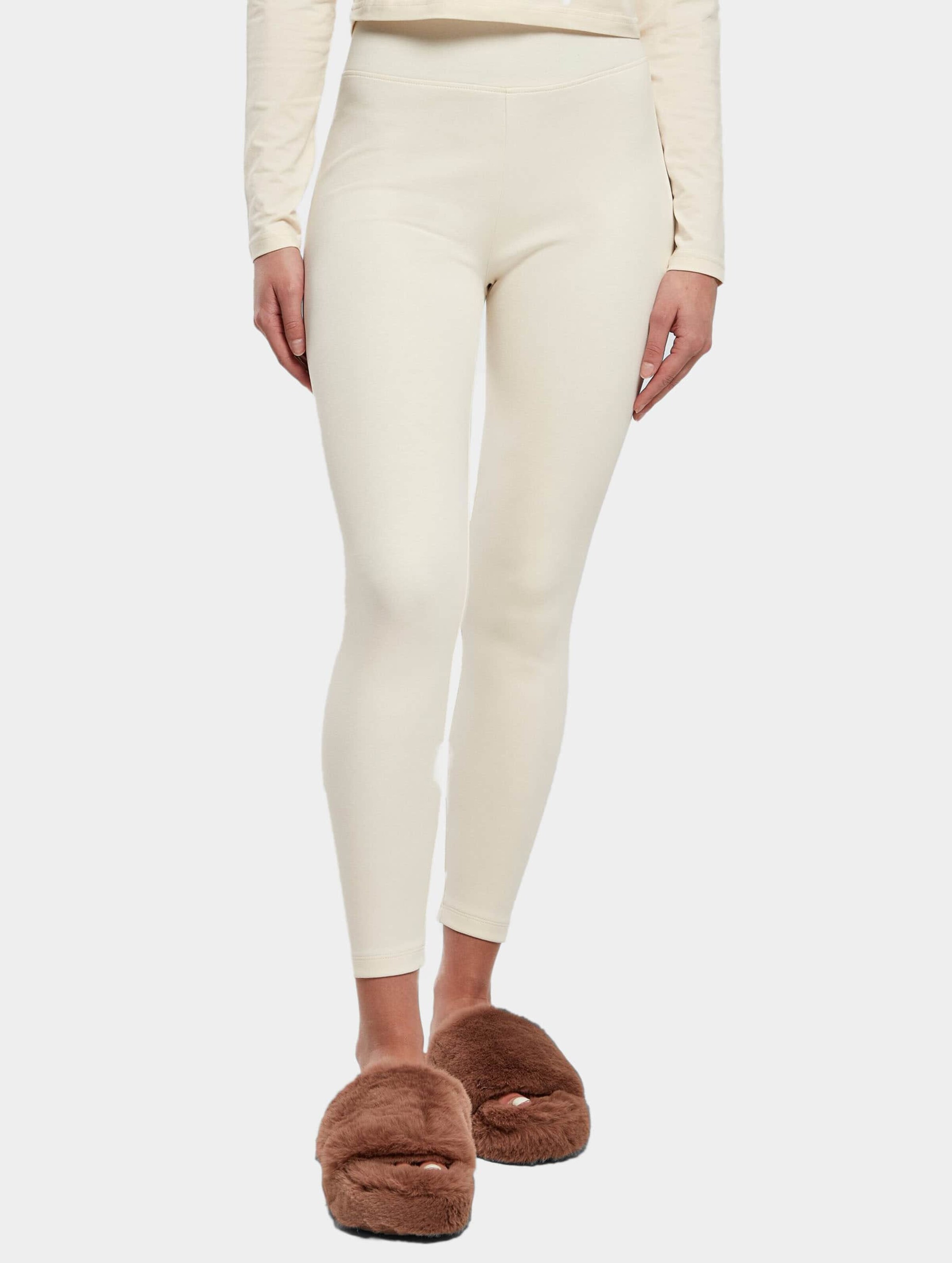 Ladies cream outlet leggings