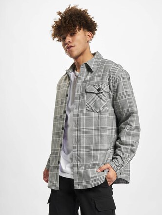 Plaid Out Quilted Shirt Jacket