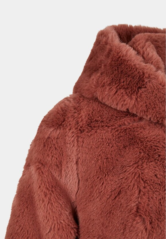 Girls Hooded Teddy Coat -3