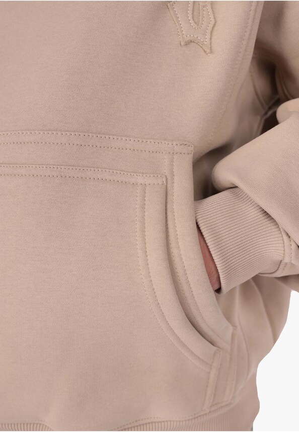 RAW EDGES SEAM HOODIE-4
