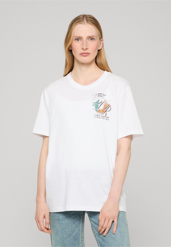 SS OMBRE GRAPHIC TEE-0