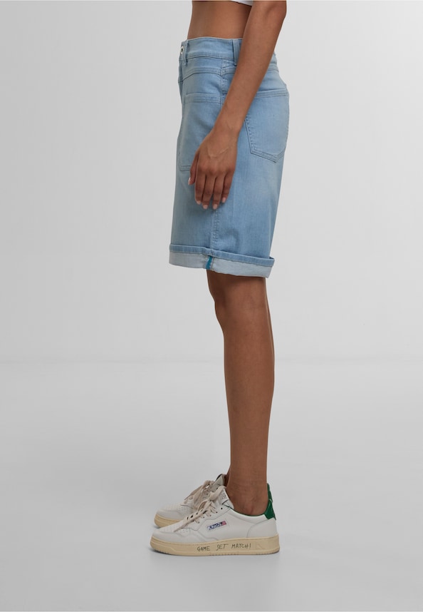 Wide Leg Short Modern Authentic light denim-2