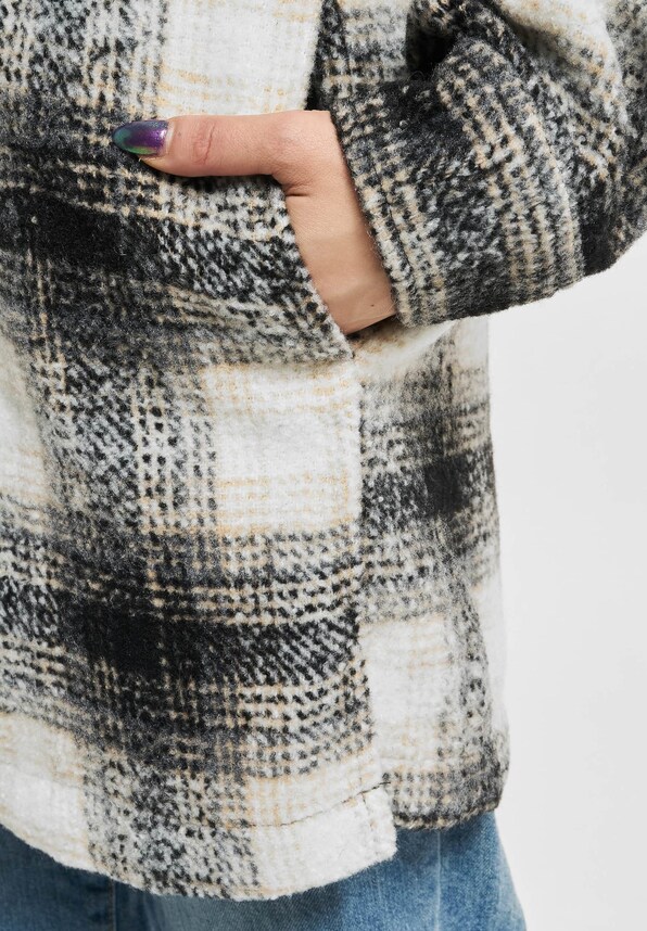 Allison Check Shacket -4