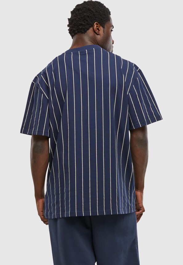 Cursive Varsity Pinstripe-1