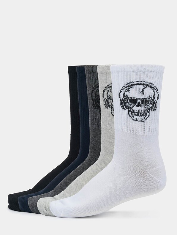 Skull Socks 5 Pack-0