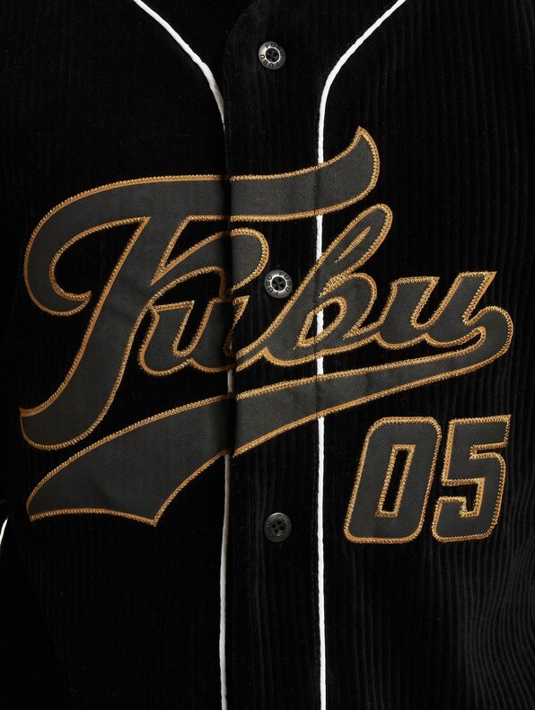 Fubu Varsity Corduroy Baseball  Hemd-3
