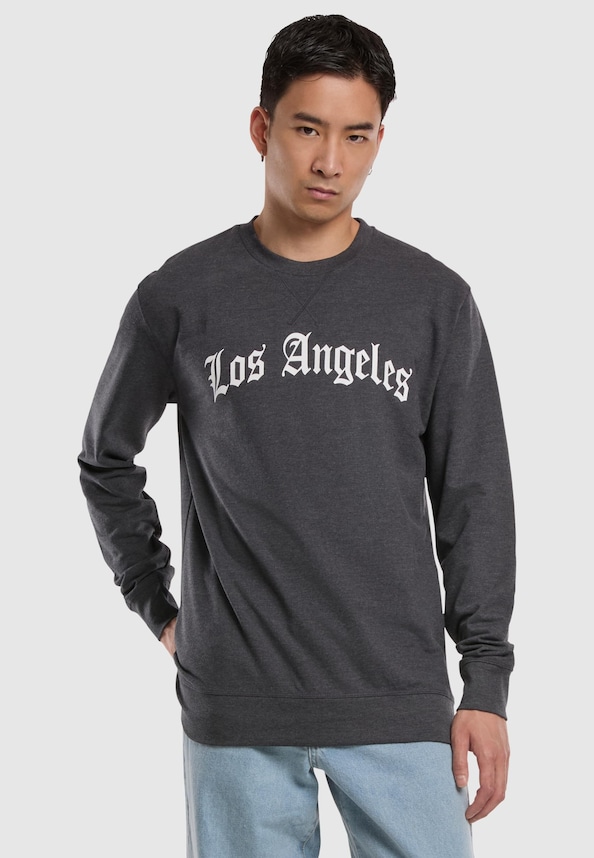 Los Angeles Wording Crewneck -0