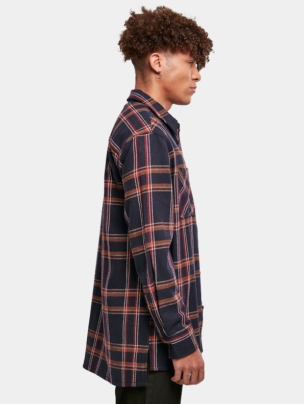Heavy Long Oversized Checke-1
