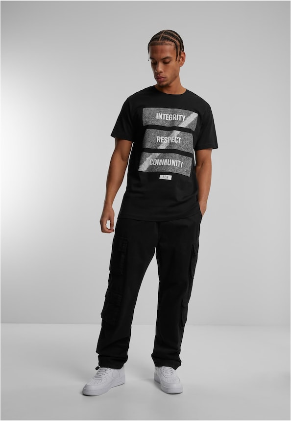 Footballs Coming Home Integrity, Respect, Community Tee-3