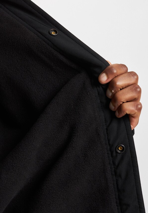 Fleece Lined Cargo Overshirt-5