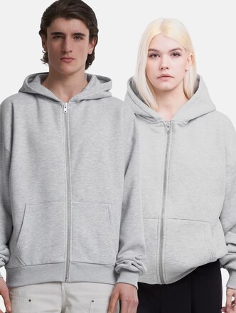 Prohibited Oversized Zip Hoodies