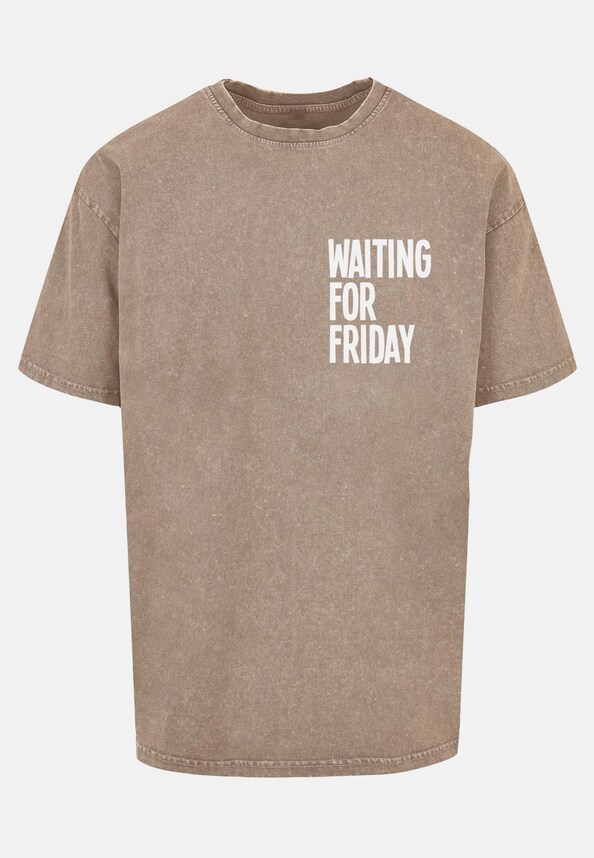 Waiting For Friday Acid Washed Heavy Oversize-2