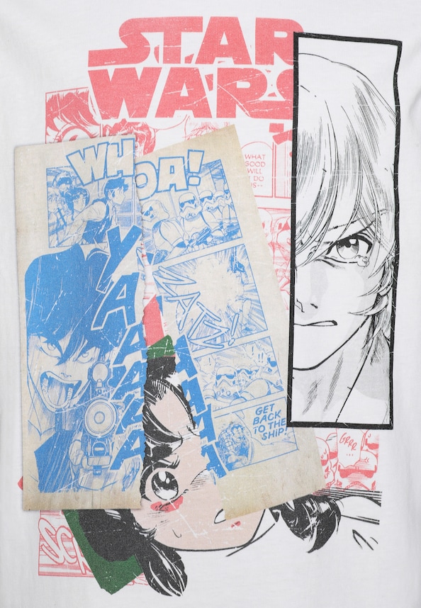 Kids Star Wars Anime Tee-5