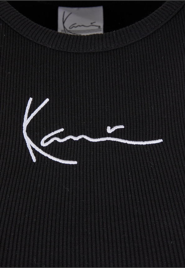 Small Signature Essential Racer Rib Top-5