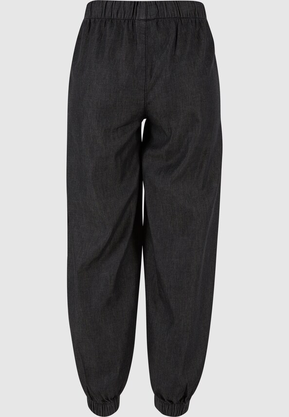 Ladies Light Denim Jogpants-5