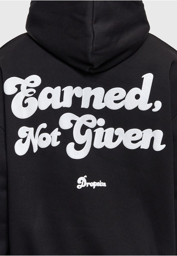 NOT GIVEN PUFF PRINT HOODIE-4